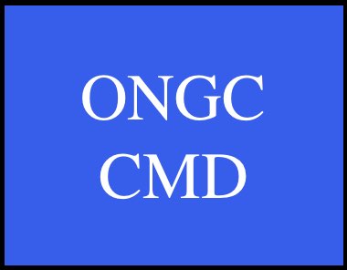 ONGC CMD